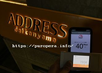 渋谷区代官山でのWiMAX速度計測結果