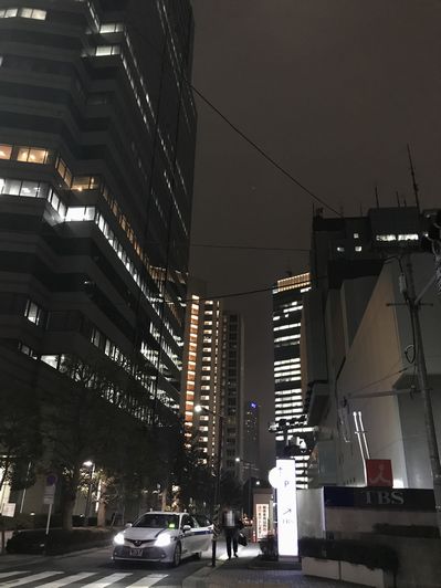 都内赤坂近辺の夜景画像